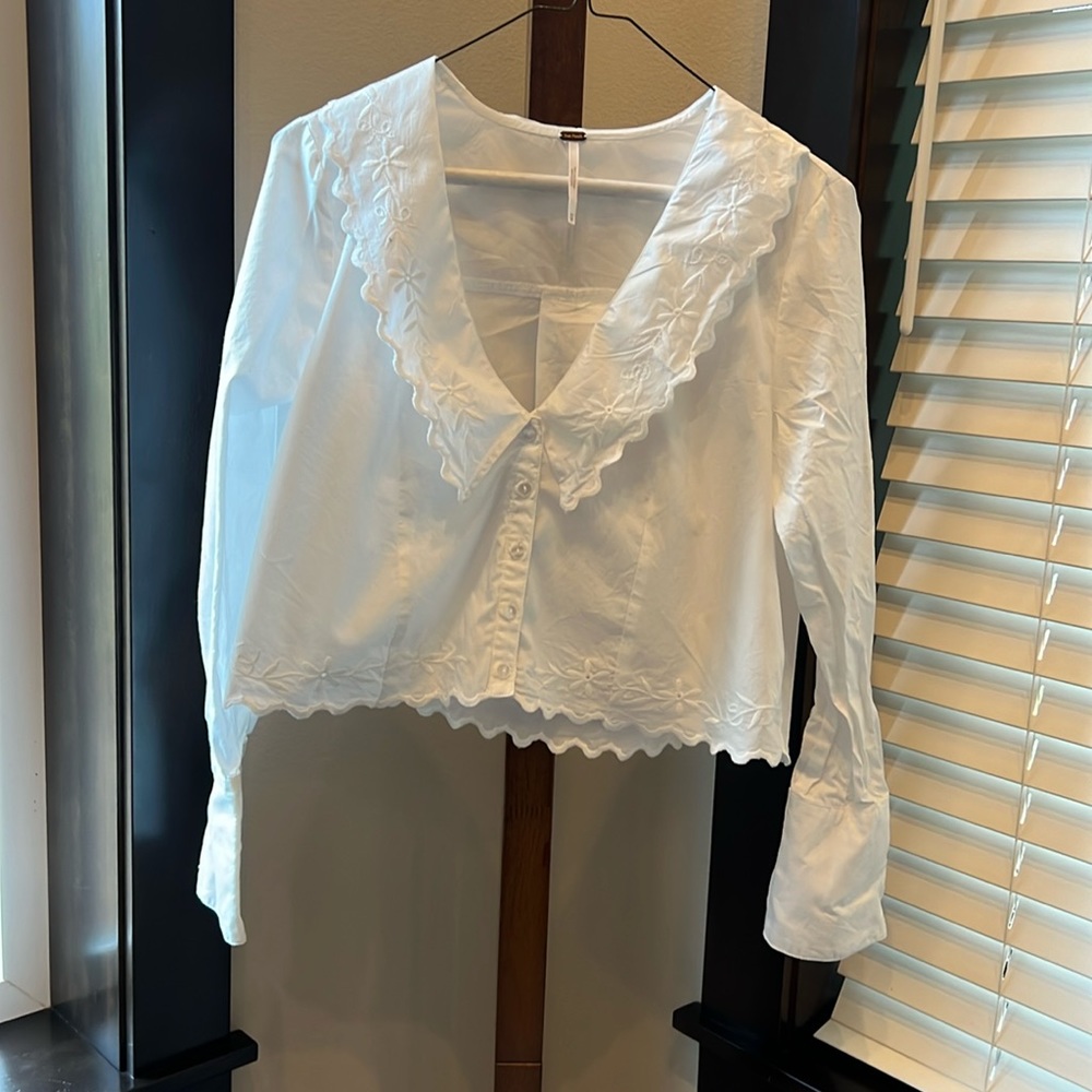 Free people white top
